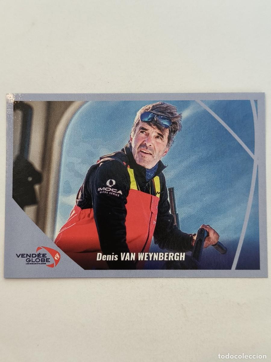 Coleccionismo deportivo: #161 DENIS VAN WEYNBERGH (BELGICA) VENDEE GLOBE 2024 VELA PANINI