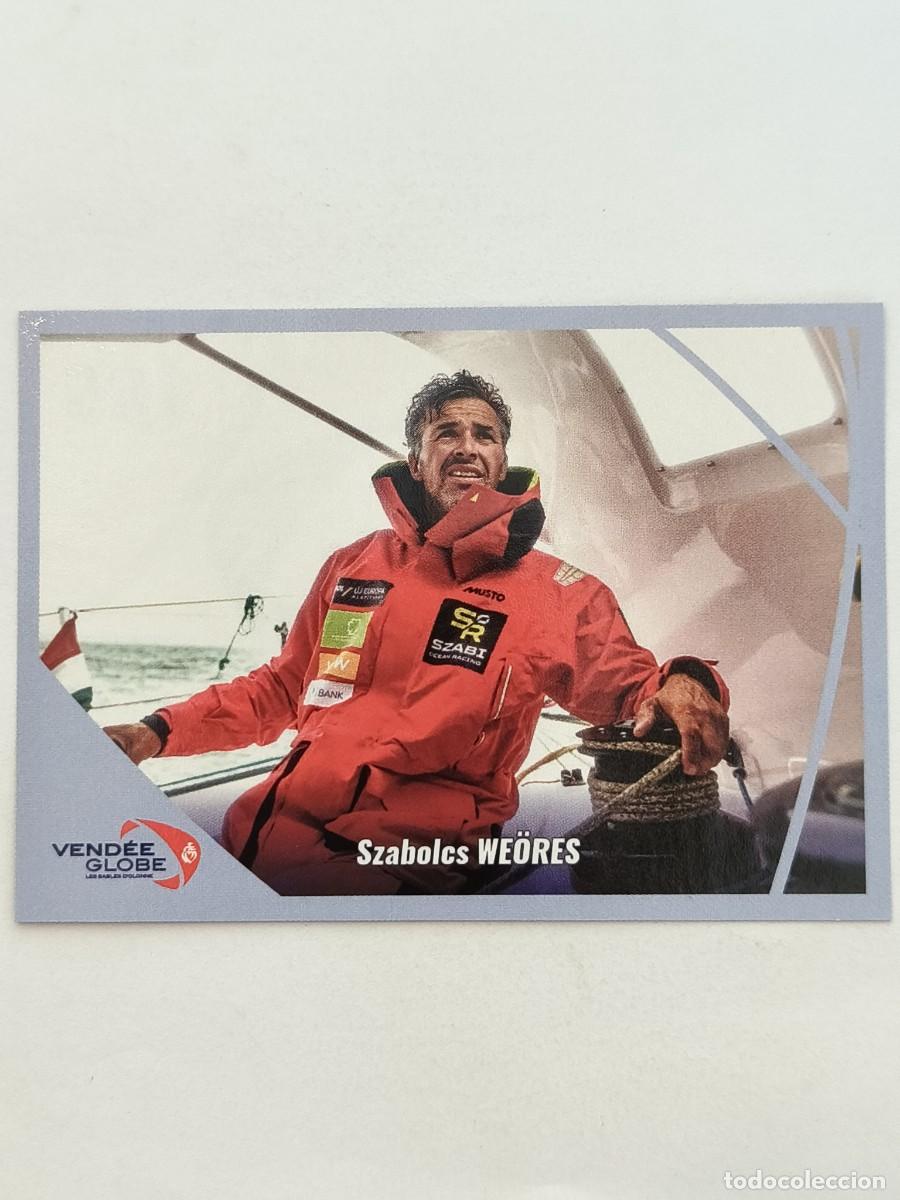 Coleccionismo deportivo: #165 SZABOLCS WEORES (HUNGRIA) VENDEE GLOBE 2024 VELA PANINI