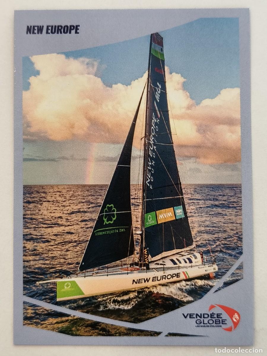 Coleccionismo deportivo: #166 NEW EUROPE VENDEE GLOBE 2024 VELA PANINI