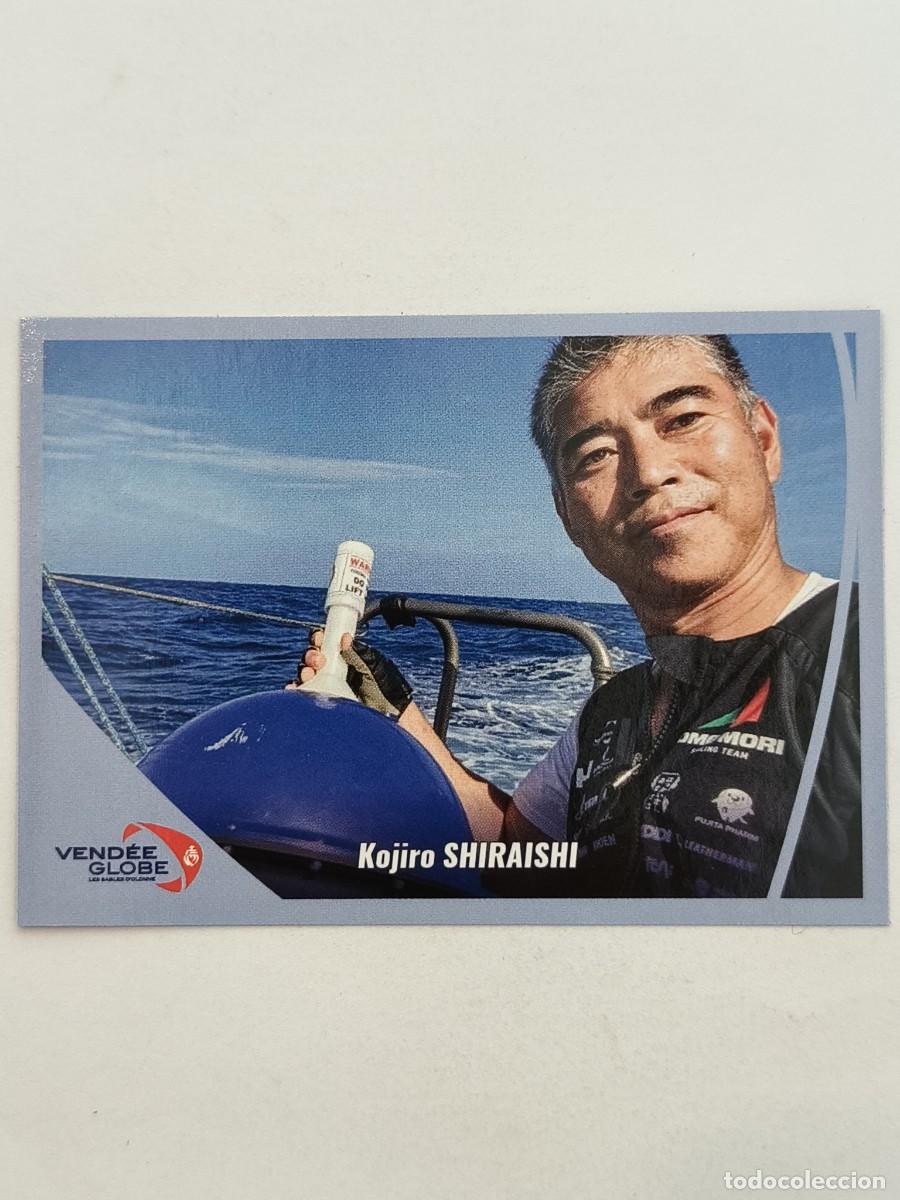 Coleccionismo deportivo: #171 KOJIRO SHIRAISHI (JAPON) VENDEE GLOBE 2024 VELA PANINI