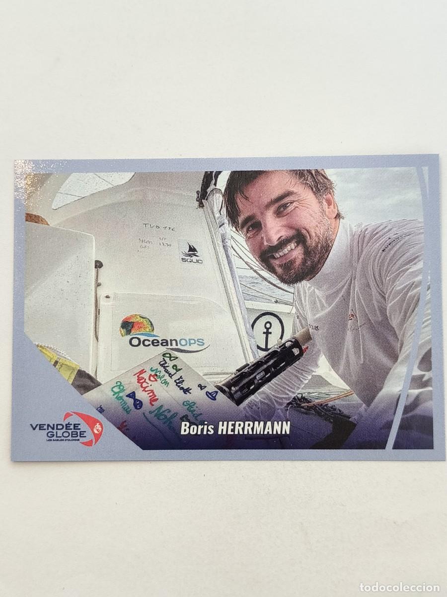 Coleccionismo deportivo: #172 BORIS HERRMANN (ALEMANIA) VENDEE GLOBE 2024 VELA PANINI