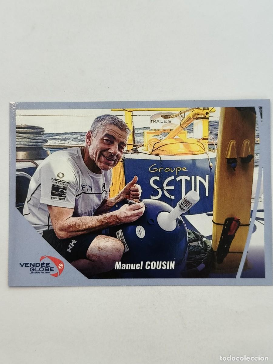 Coleccionismo deportivo: #174 MANUEL COUSIN (FRANCIA) VENDEE GLOBE 2024 VELA PANINI