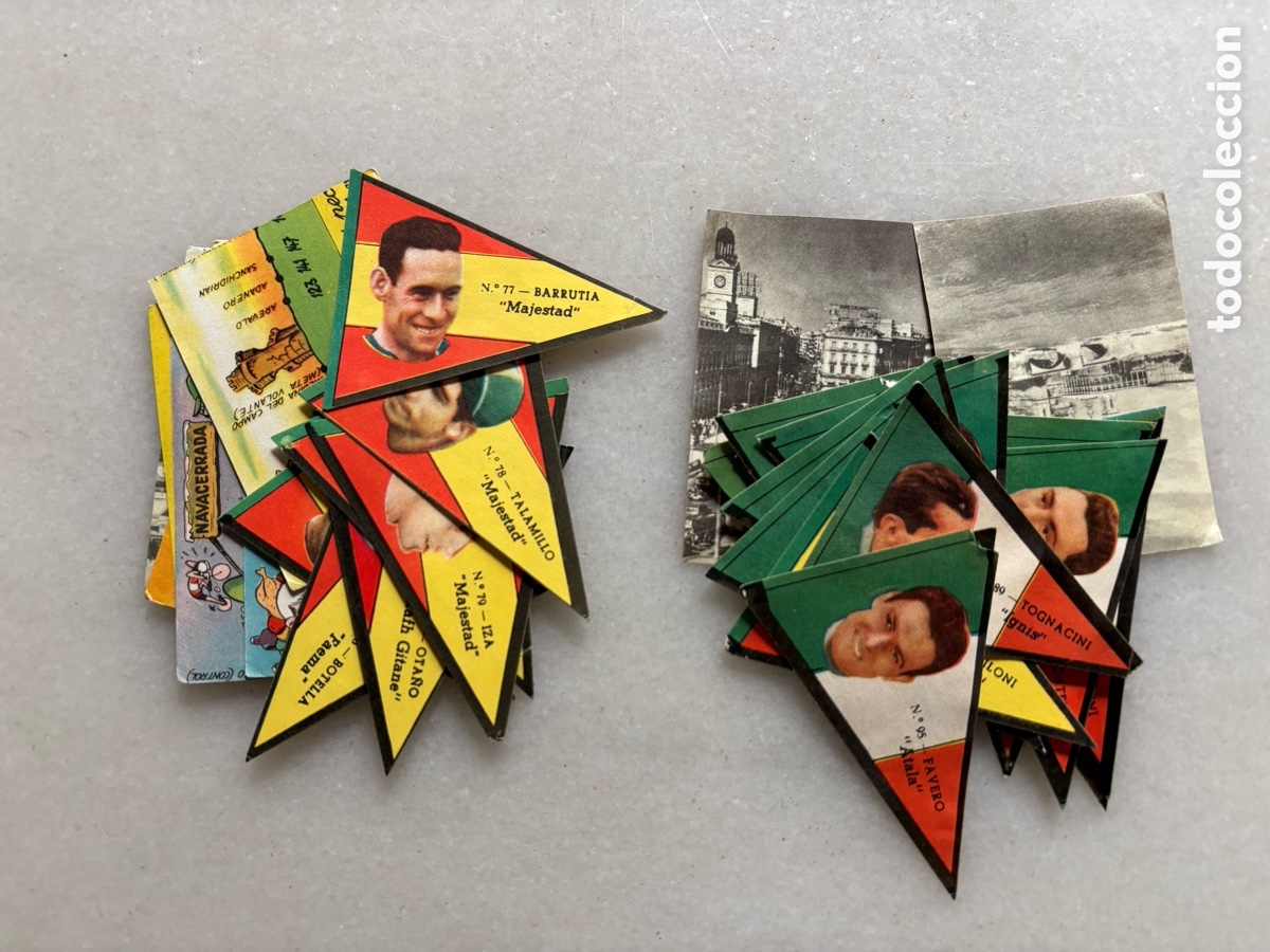 Coleccionismo deportivo: Lote privado 33 cromos Vuelta ciclista 1960