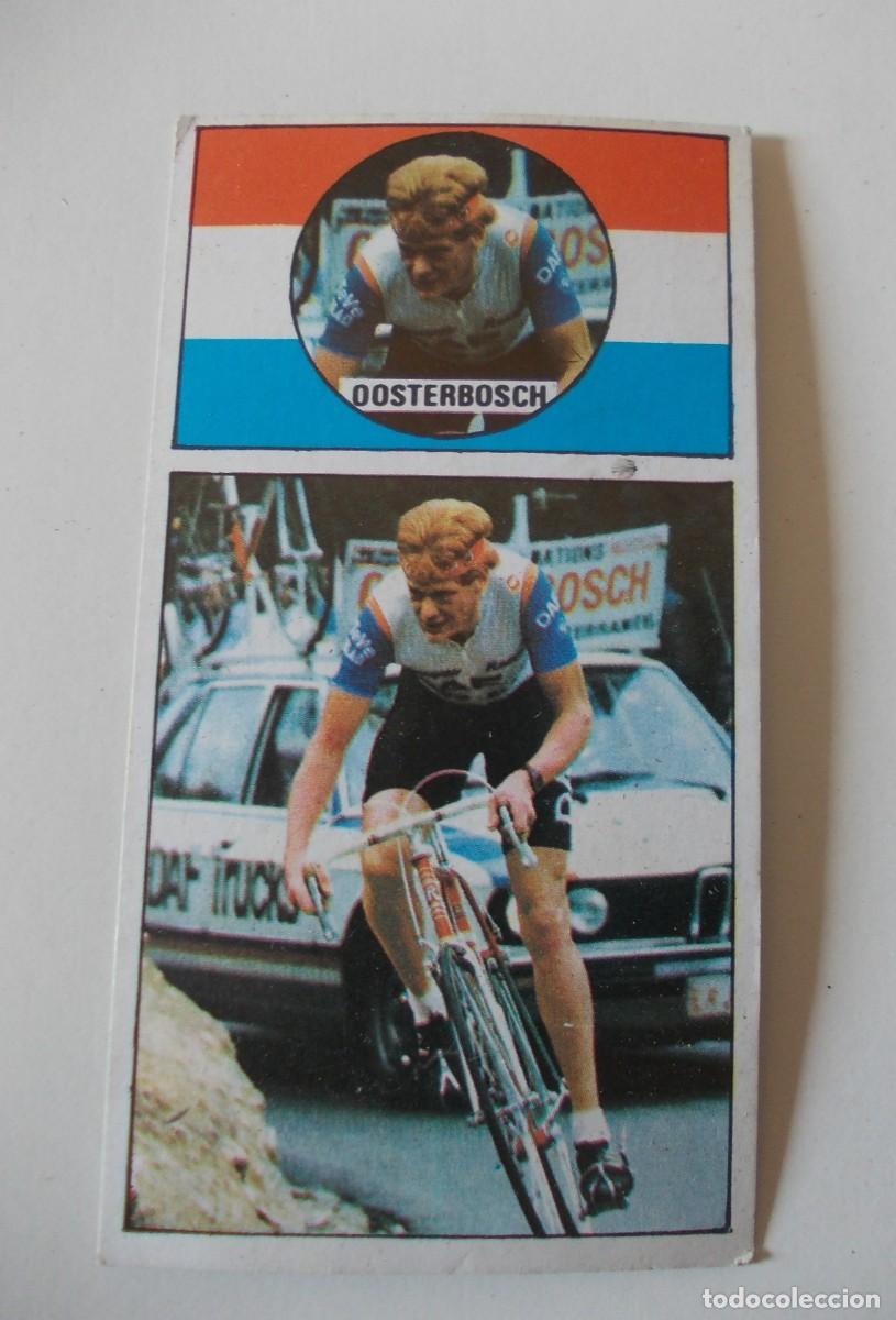 Collezionismo sportivo: Cromo ciclismo Bert Oosterbosch Panasonic numero 43 ciclista tarjeta vintage deporte Holanda pa&iacute;ses