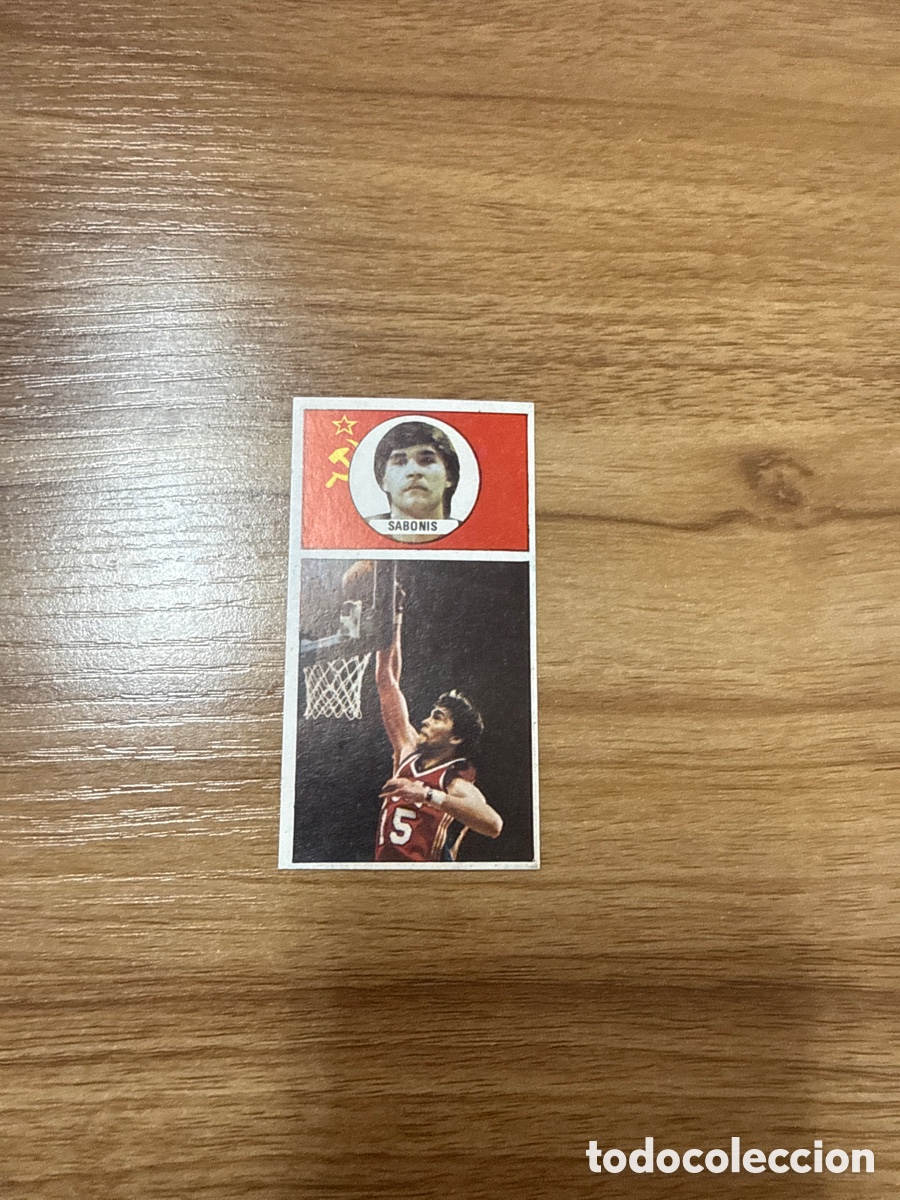 Coleccionismo deportivo: 1986 ARVIDAS SABONIS N&ordm; 148 CONVERSE