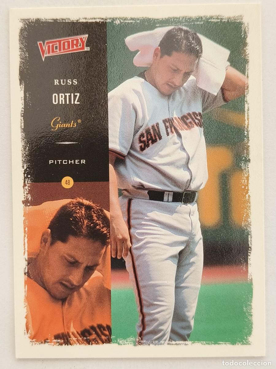 Coleccionismo deportivo: #138 RUSS ORTIZ (SAN FRANCISCO GIANTS) BEISBOL MLB 2000 UPPER DECK VICTORY