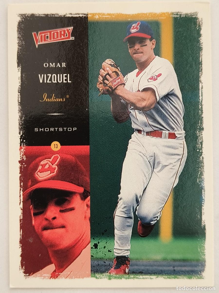 Coleccionismo deportivo: #153 OMAR VIZQUEL (CLEVELAND INDIANS) BEISBOL MLB 2000 UPPER DECK VICTORY