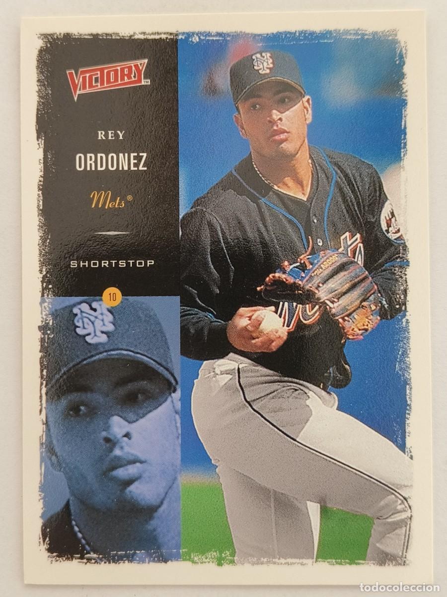 Coleccionismo deportivo: #186 REY ORDONEZ (NEW YORK METS) BEISBOL MLB 2000 UPPER DECK VICTORY