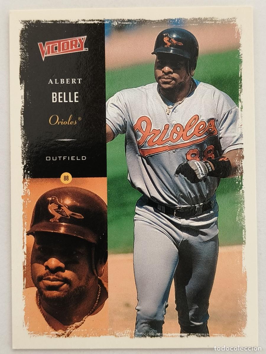 Coleccionismo deportivo: #195 ALBERT BELLE (BALTIMORE ORIOLES) BEISBOL MLB 2000 UPPER DECK VICTORY