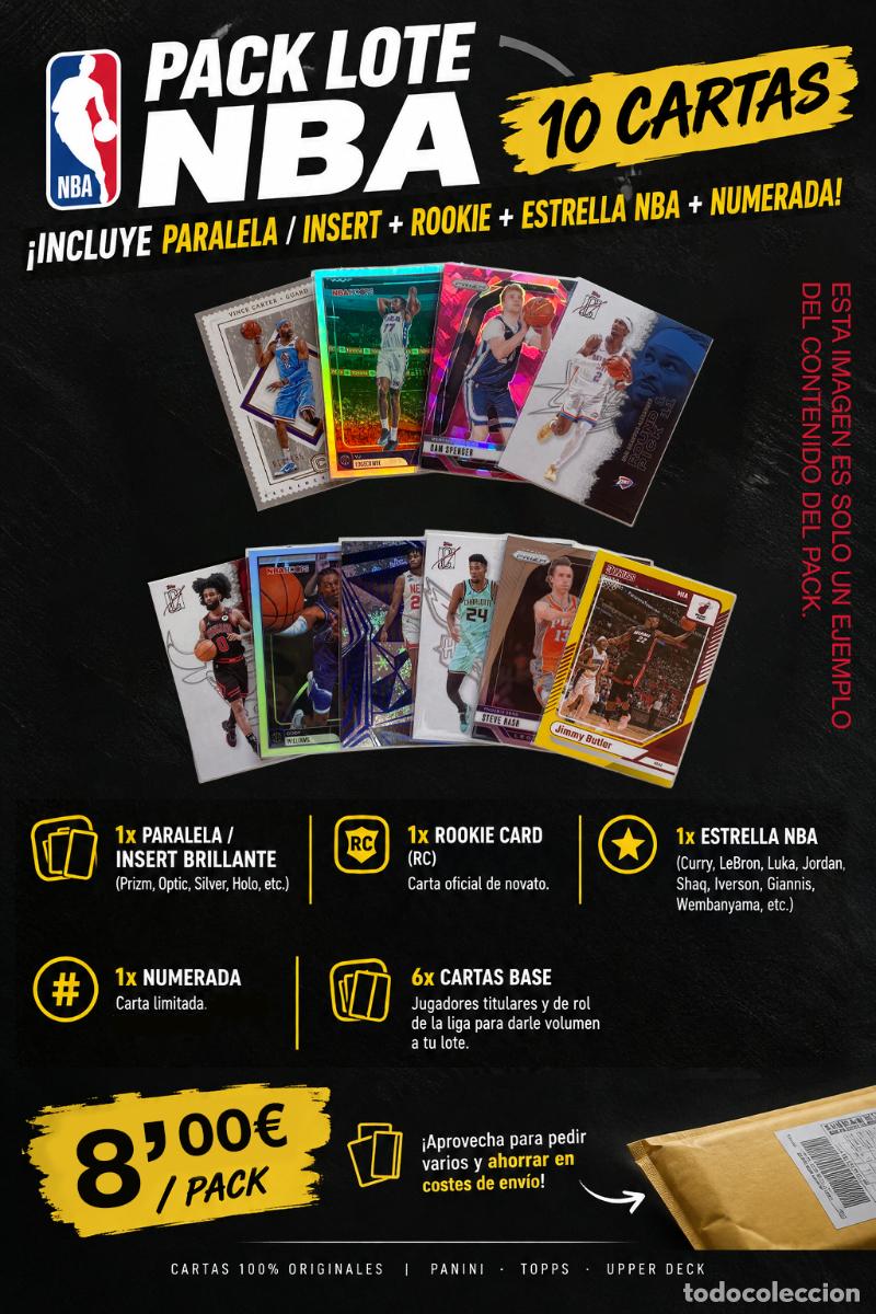 Coleccionismo deportivo: Mistery Pack Cartas NBA