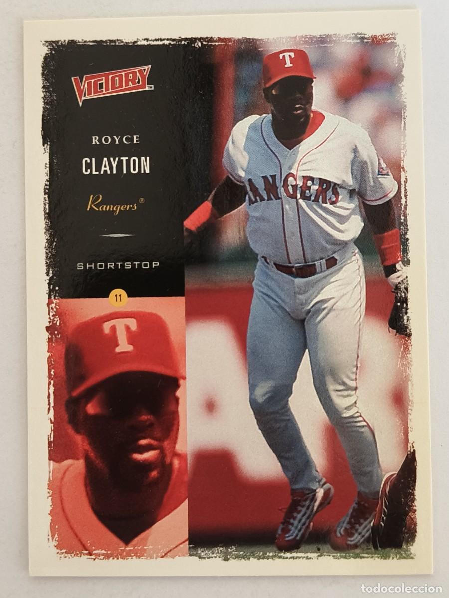 Coleccionismo deportivo: #239 ROYCE CLAYTON (TEXAS RANGERS) BEISBOL MLB 2000 UPPER DECK VICTORY