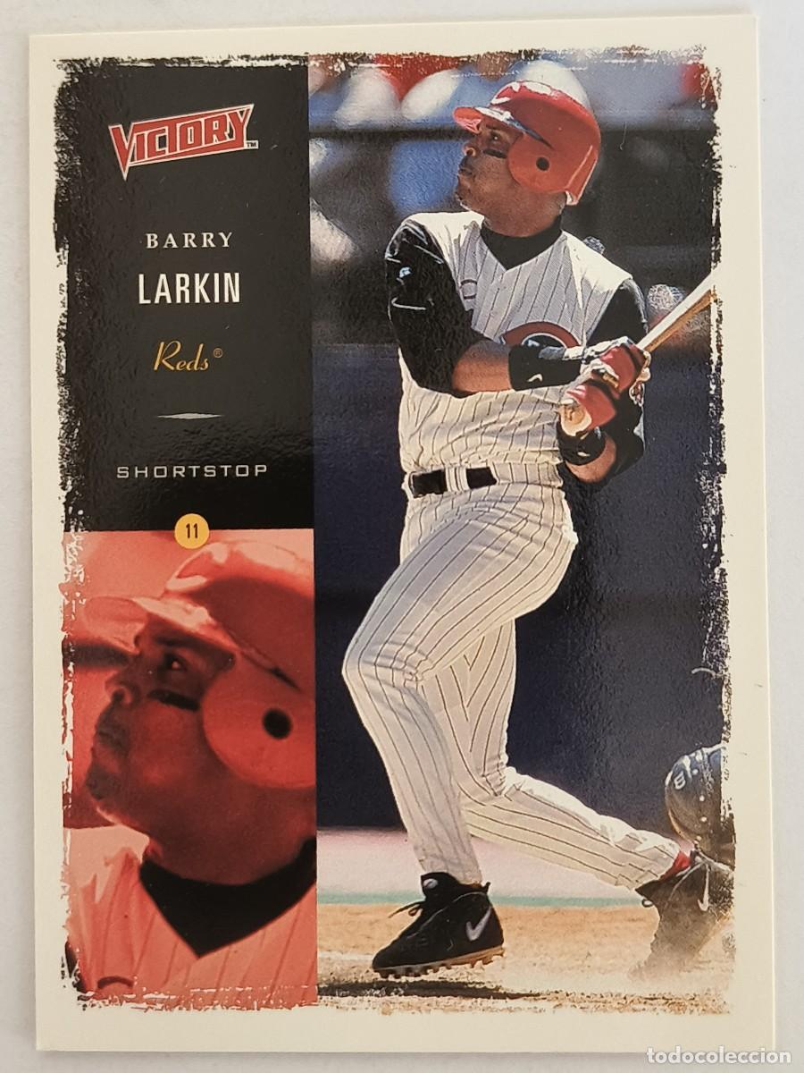 Coleccionismo deportivo: #256 BARRY LARKIN (CINCINNATI REDS) BEISBOL MLB 2000 UPPER DECK VICTORY