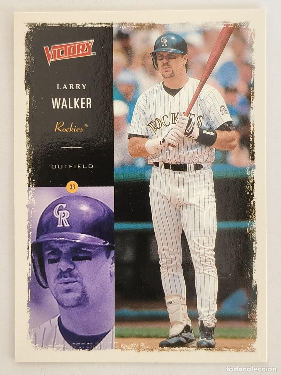 Coleccionismo deportivo: #266 LARRY WALKER (COLORADO ROCKIES) BEISBOL MLB 2000 UPPER DECK VICTORY
