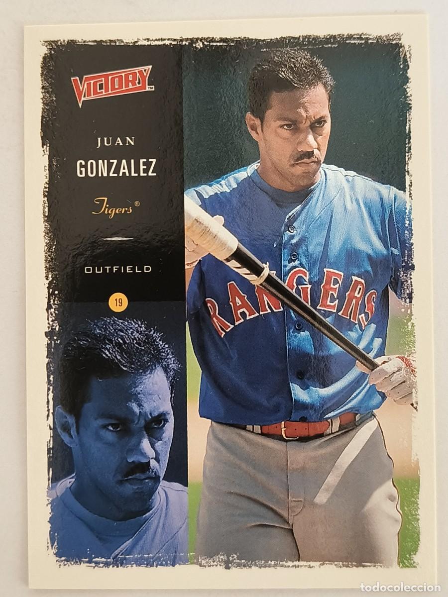 Coleccionismo deportivo: #290 JUAN GONZALEZ (DETROIT TIGERS) BEISBOL MLB 2000 UPPER DECK VICTORY