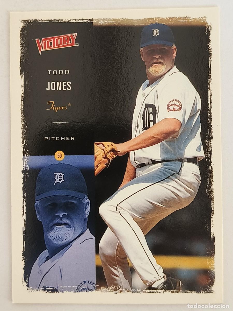 Coleccionismo deportivo: #292 TODD JONES (DETROIT TIGERS) BEISBOL MLB 2000 UPPER DECK VICTORY