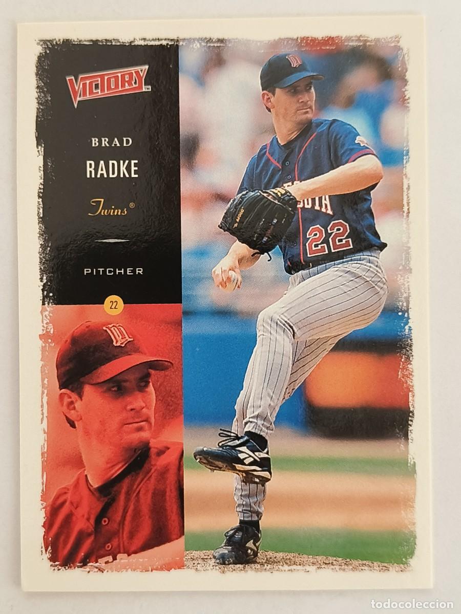 Coleccionismo deportivo: #297 BRAD RADKE (MINNESOTA TWINS) BEISBOL MLB 2000 UPPER DECK VICTORY