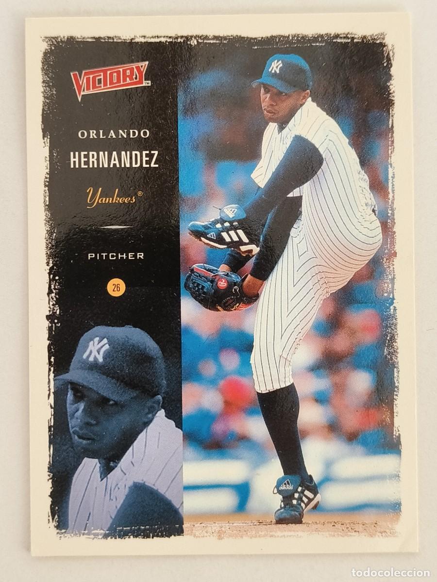 Coleccionismo deportivo: #328 ORLANDO HERNANDEZ (NEW YORK YANKEES) BEISBOL MLB 2000 UPPER DECK VICTORY