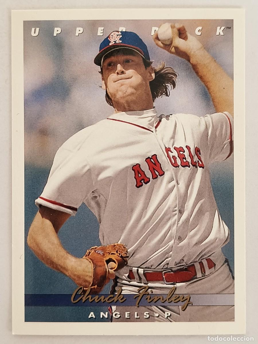 Coleccionismo deportivo: #77 CHUCK FINLEY (CALIFORNIA ANGELS) BEISBOL MLB 1993 UPPER DECK