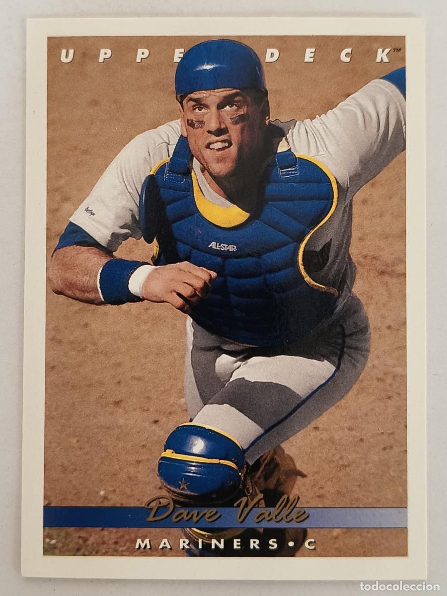 Coleccionismo deportivo: #100 DAVE VALLE (SEATTLE MARINERS) BEISBOL MLB 1993 UPPER DECK
