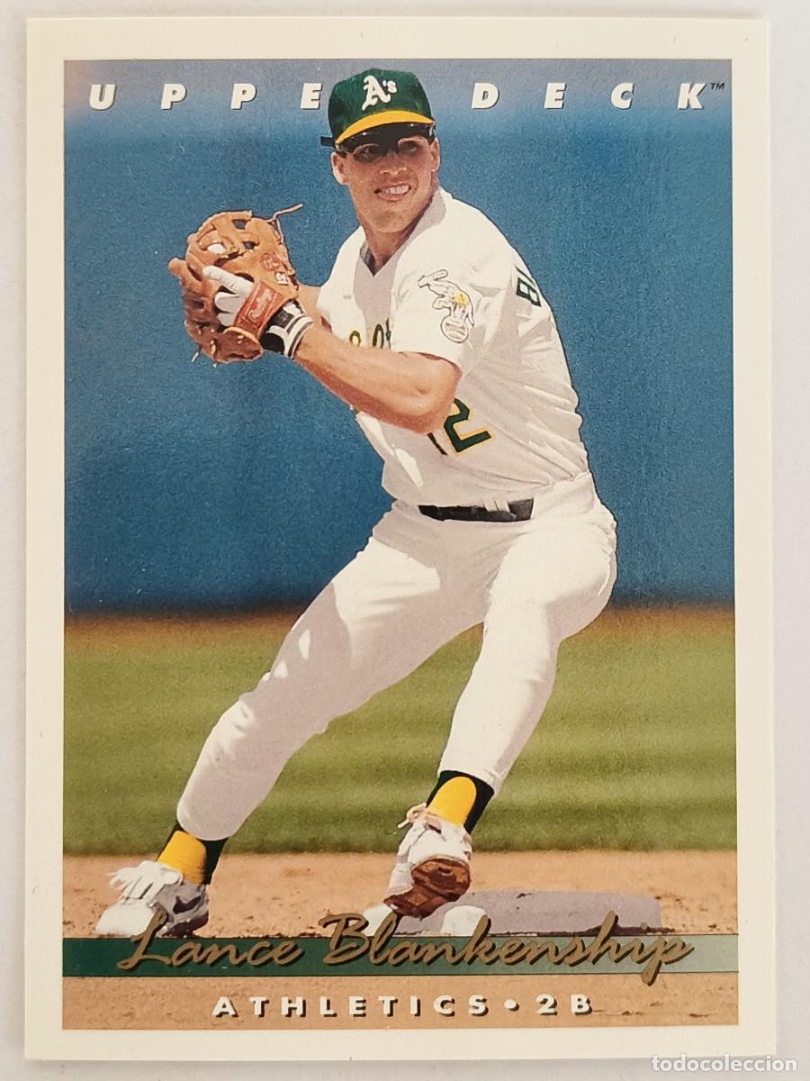 Coleccionismo deportivo: #108 LANCE BLANKENSHIP (OAKLAND ATHLETICS) BEISBOL MLB 1993 UPPER DECK