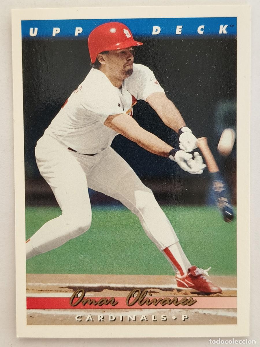 Coleccionismo deportivo: #194 OMAR OLIVARES (ST. LOUIS CARDINALS) BEISBOL MLB 1993 UPPER DECK