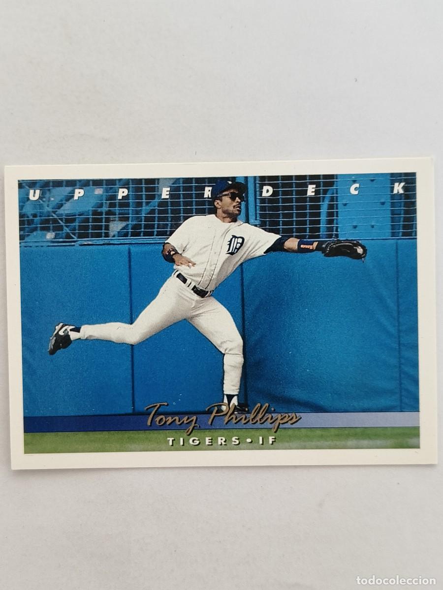Coleccionismo deportivo: #195 TONY PHILLIPS (DETROIT TIGERS) BEISBOL MLB 1993 UPPER DECK