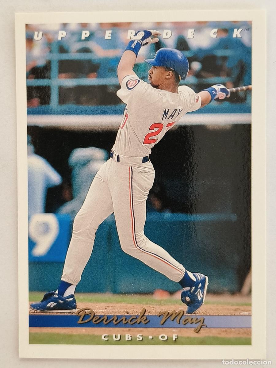 Coleccionismo deportivo: #248 DERRICK MAY (CHICAGO CUBS) BEISBOL MLB 1993 UPPER DECK