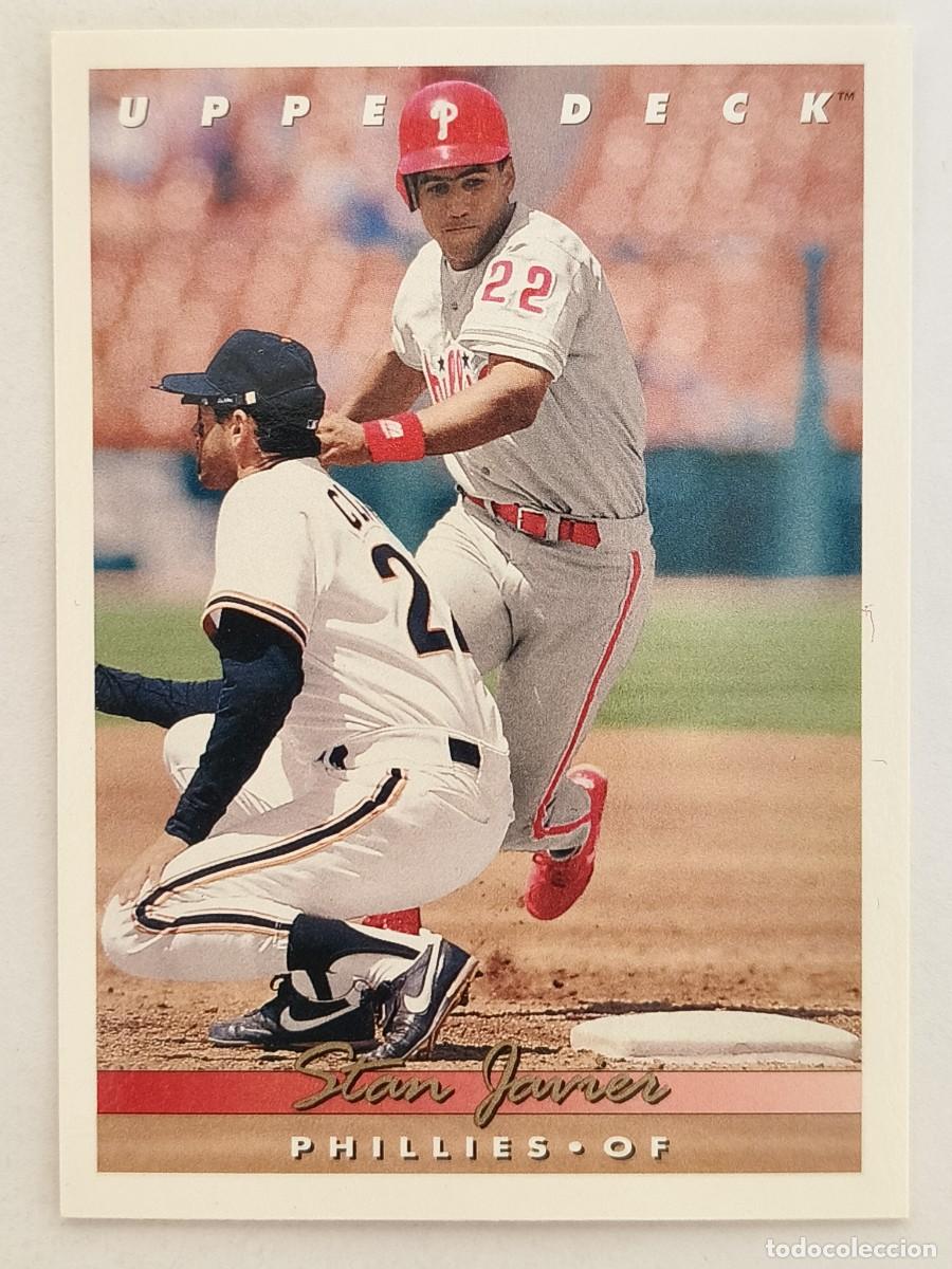 Coleccionismo deportivo: #249 STAN JAVIER (PHILADELPHIA PHILLIES) BEISBOL MLB 1993 UPPER DECK