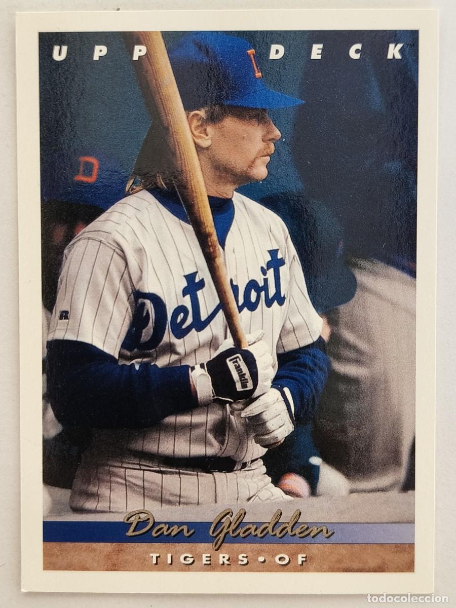 Coleccionismo deportivo: #251 DAN GLADDEN (DETROIT TIGERS) BEISBOL MLB 1993 UPPER DECK