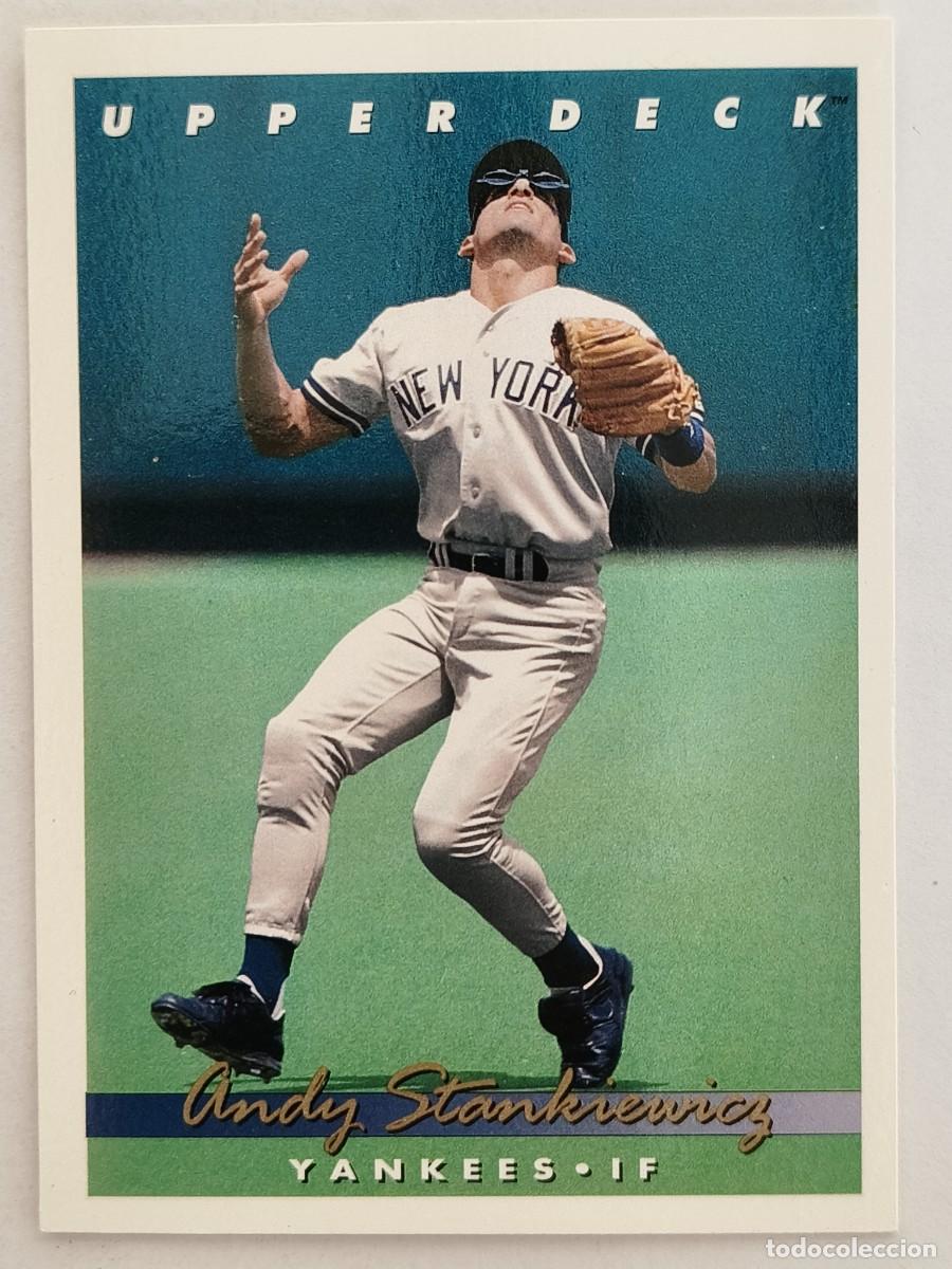 Coleccionismo deportivo: #257 ANDY STANKIEWICZ (NEW YORK YANKEES) BEISBOL MLB 1993 UPPER DECK