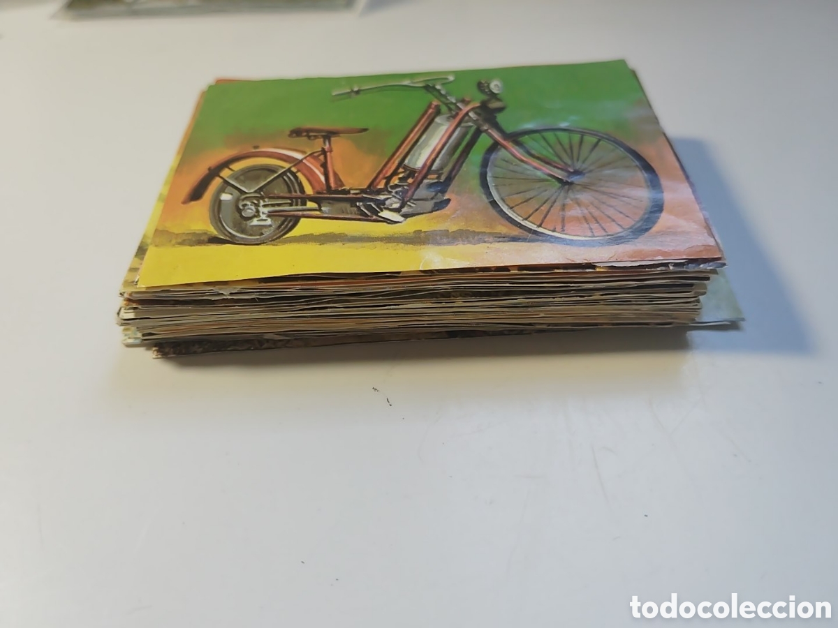 Collezionismo sportivo: 46 cromos sin repetir. El mundo de las motos. Bimbo. A&ntilde;os 70