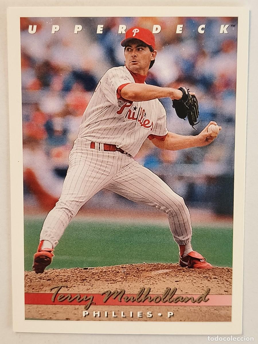 Coleccionismo deportivo: #279 TERRY MULHOLLAND (PHILADELPHIA PHILLIES) BEISBOL MLB 1993 UPPER DECK