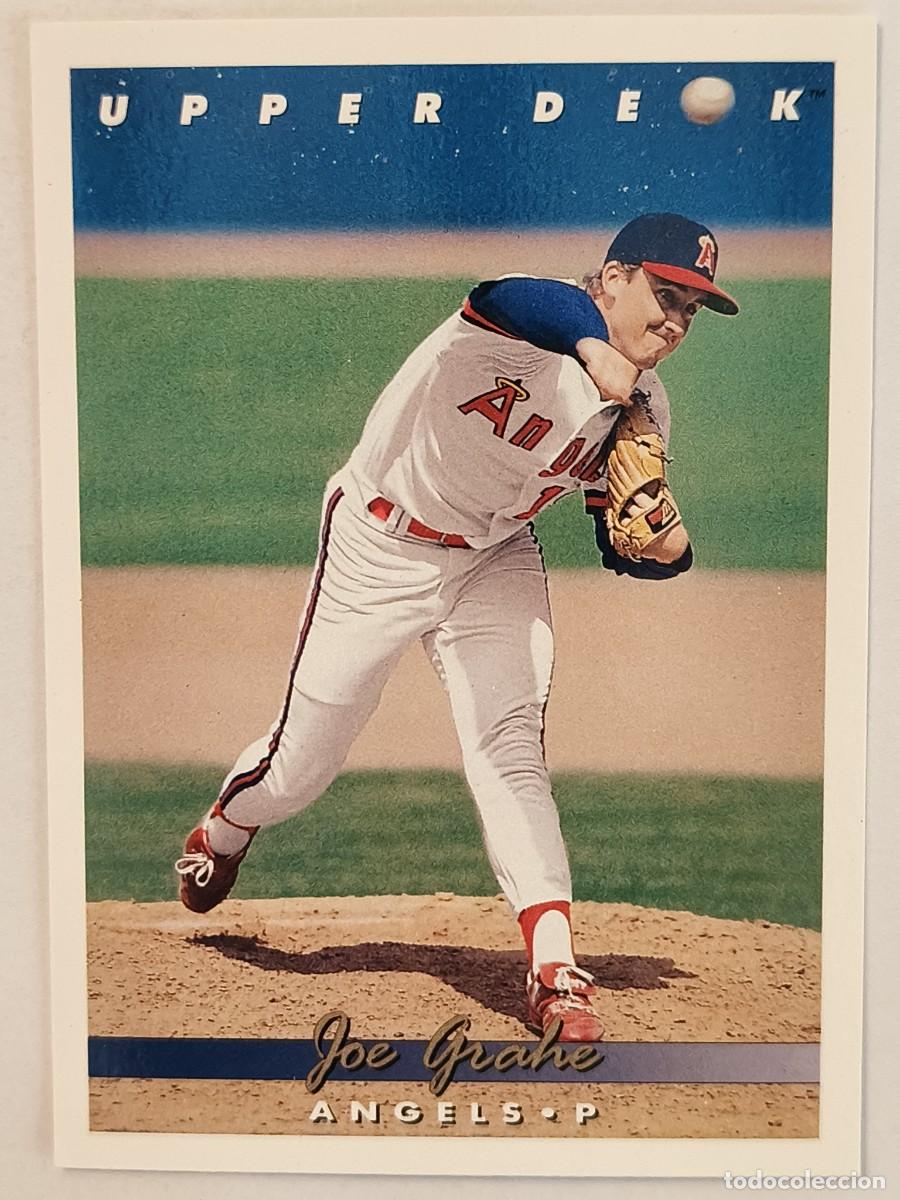 Coleccionismo deportivo: #290 JOE GRAHE (CALIFORNIA ANGELS) BEISBOL MLB 1993 UPPER DECK
