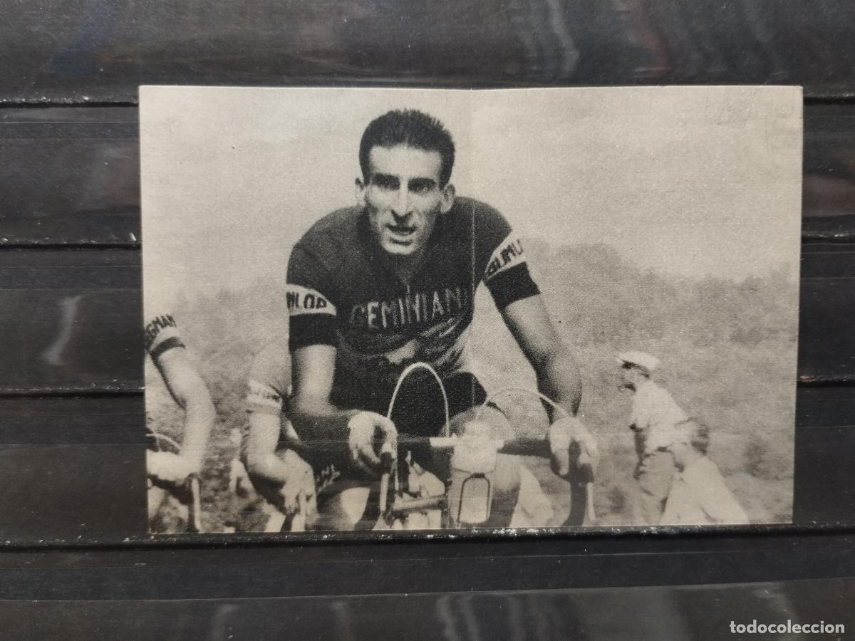 Coleccionismo deportivo: CROMO LA VUELTA CICLISTA A ESPA&Ntilde;A 1959. ED FHER. CROMO DOBLE 51-52. GEMINIANI. FRANCES.