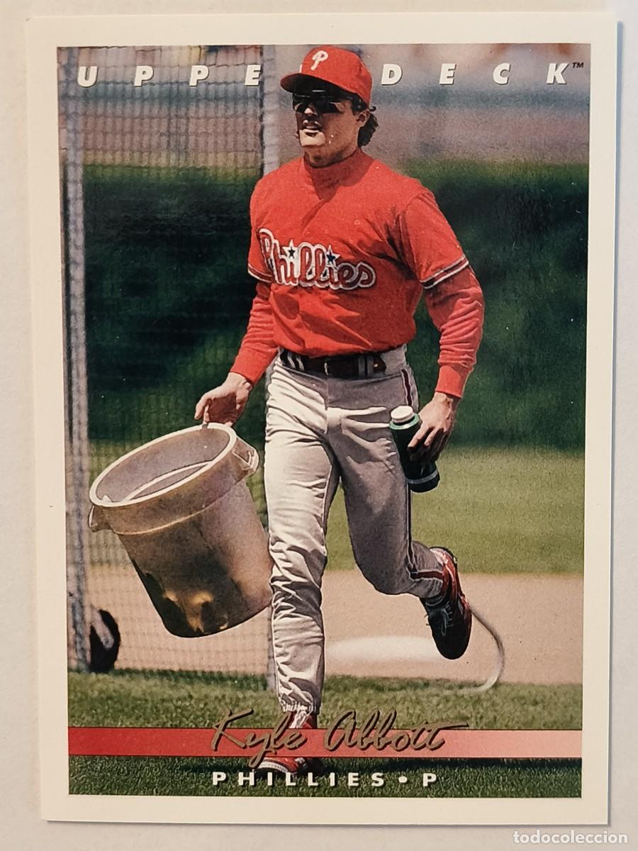 Coleccionismo deportivo: #300 KYLE ABBOTT (PHILADELPHIA PHILLIES) BEISBOL MLB 1993 UPPER DECK