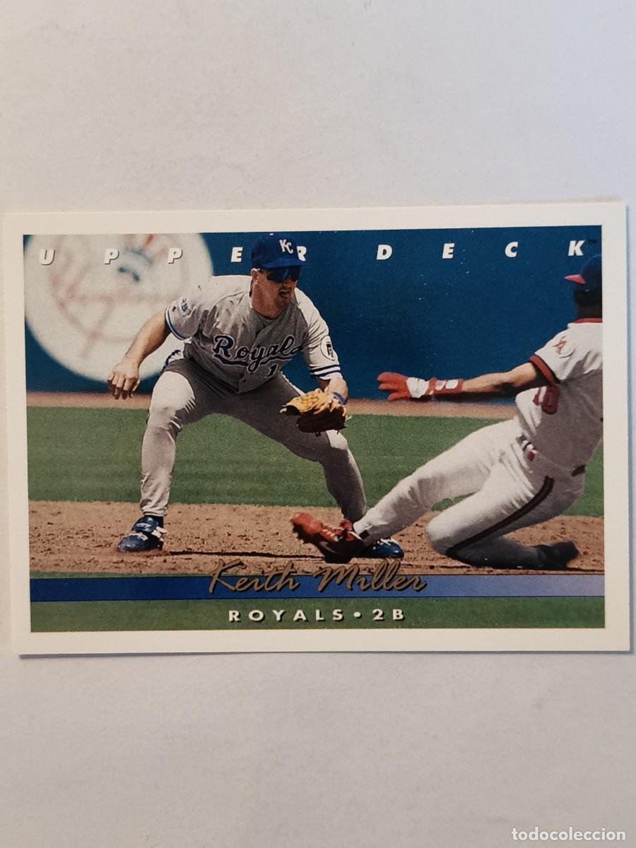 Coleccionismo deportivo: #302 KEITH MILLER (KANSAS CITY ROYALS) BEISBOL MLB 1993 UPPER DECK
