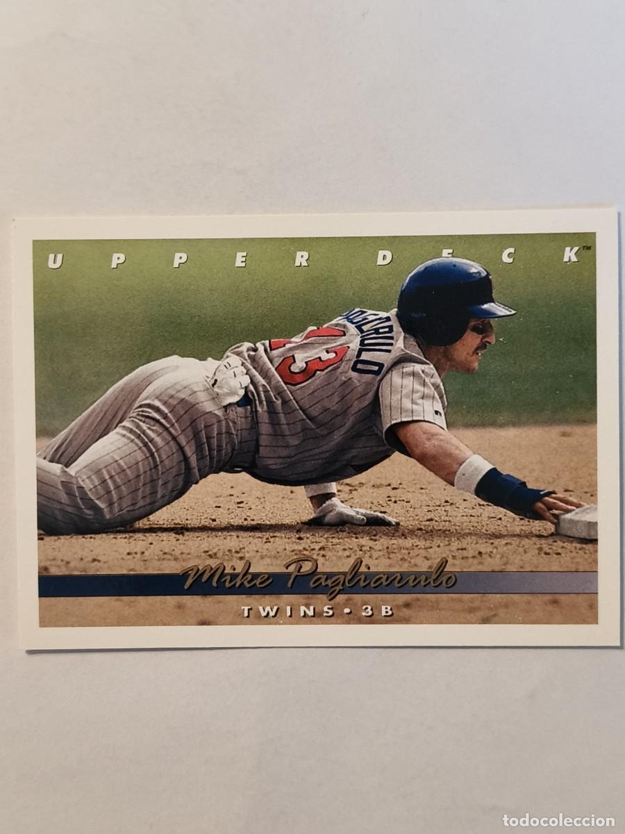 Coleccionismo deportivo: #306 MIKE PAGLIARULO (MINNESOTA TWINS) BEISBOL MLB 1993 UPPER DECK