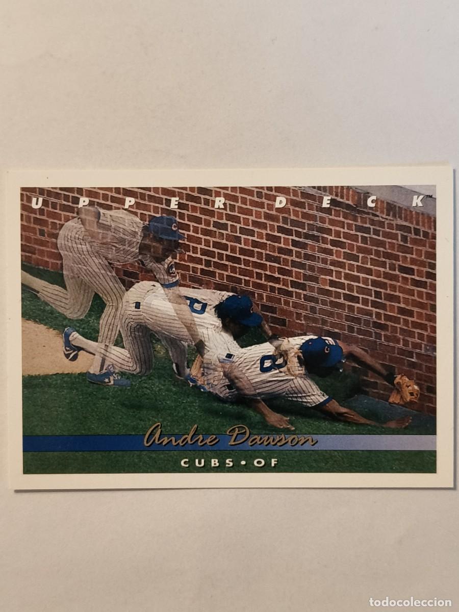 Coleccionismo deportivo: #308 ANDRE DAWSON (CHICAGO CUBS) BEISBOL MLB 1993 UPPER DECK