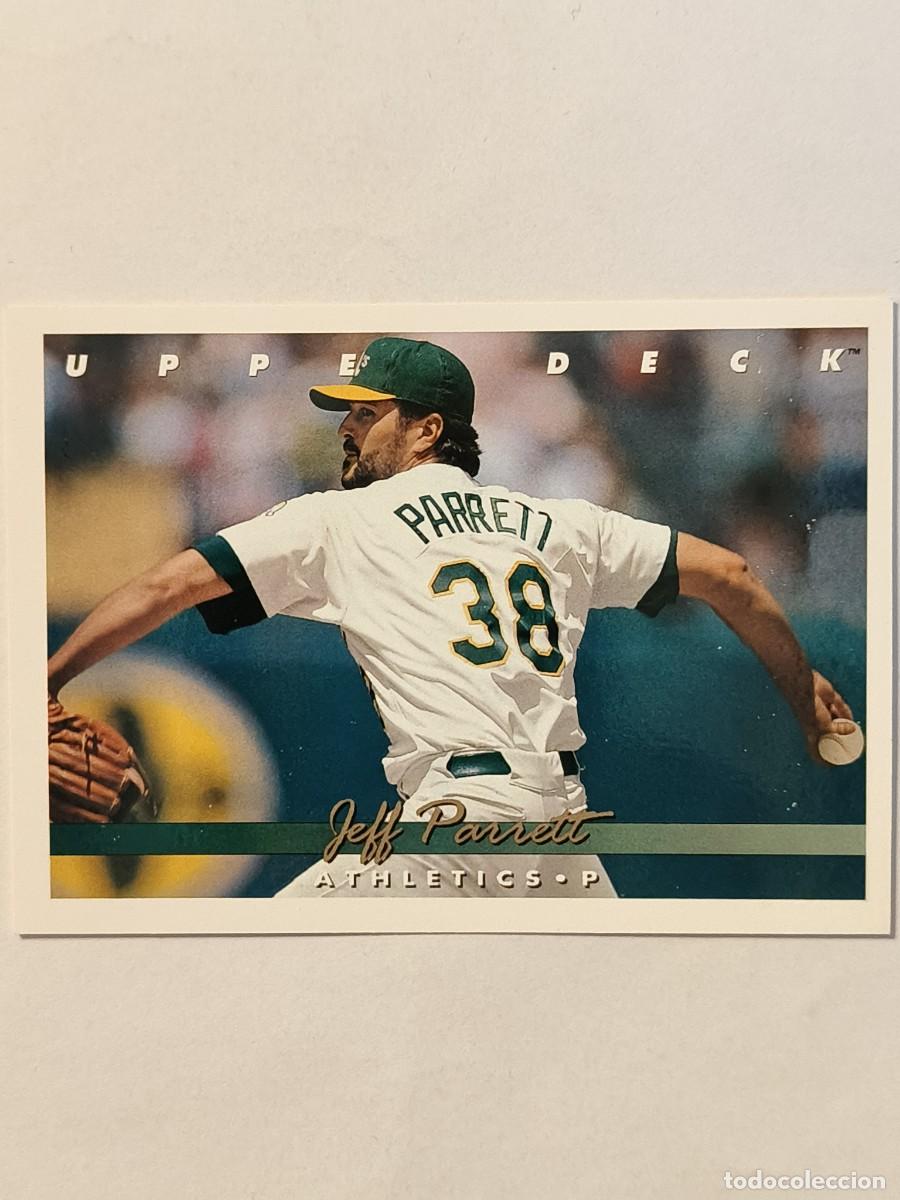 Coleccionismo deportivo: #311 JEFF PARRETT (OAKLAND ATHLETICS) BEISBOL MLB 1993 UPPER DECK
