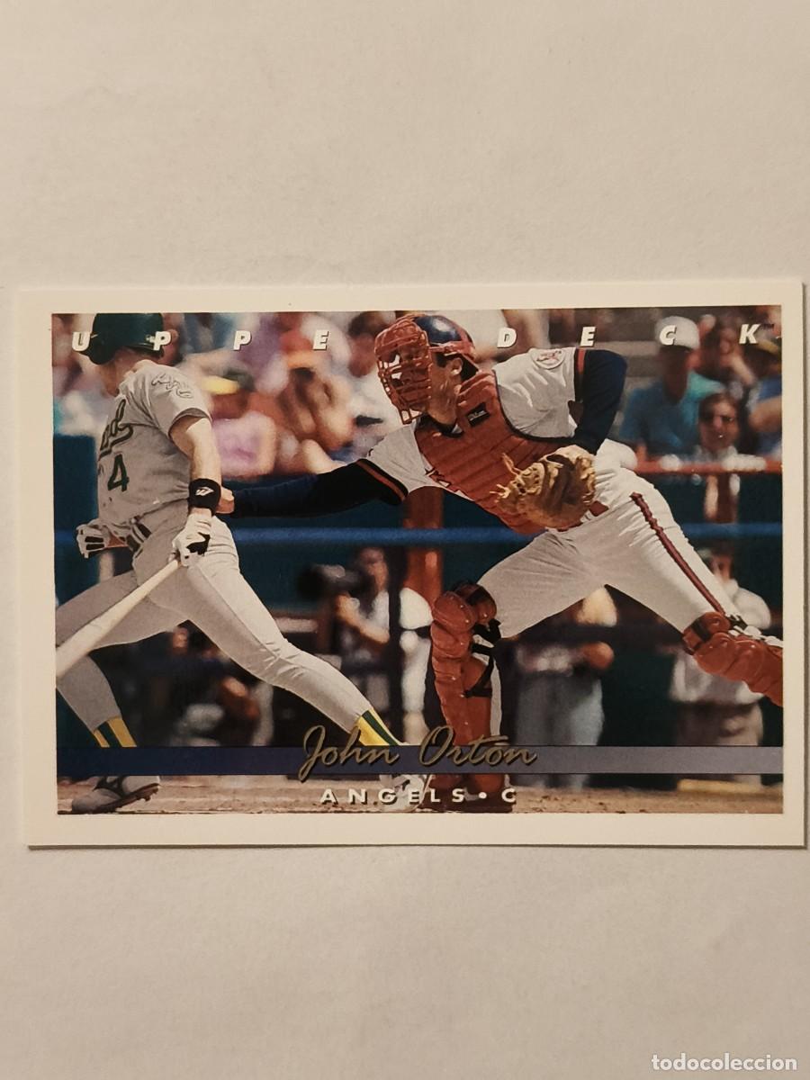 Coleccionismo deportivo: #317 JOHN ORTON (CALIFORNIA ANGELS) BEISBOL MLB 1993 UPPER DECK