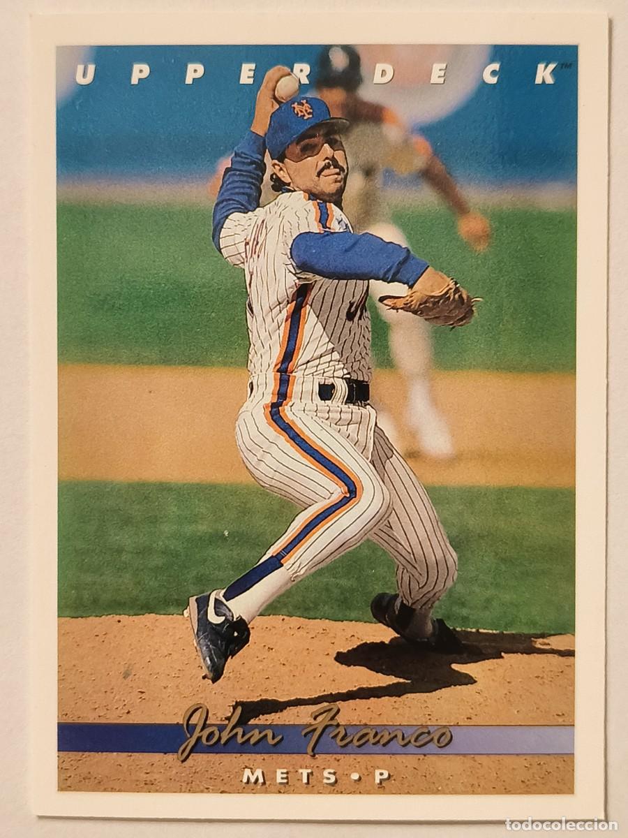 Coleccionismo deportivo: #321 JOHN FRANCO (NEW YORK METS) BEISBOL MLB 1993 UPPER DECK