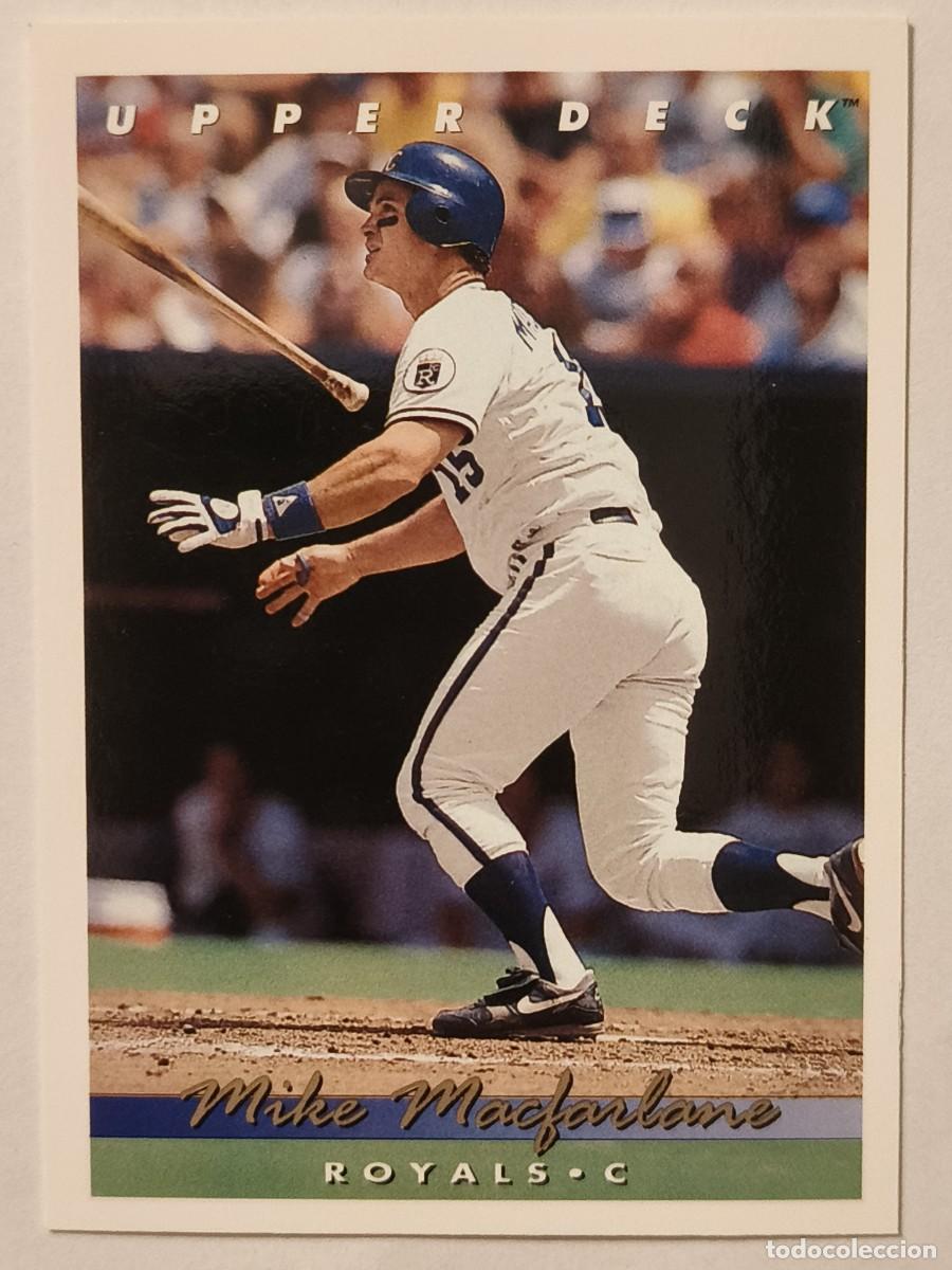 Coleccionismo deportivo: #327 MIKE MACFARLANE (KANSAS CITY ROYALS) BEISBOL MLB 1993 UPPER DECK