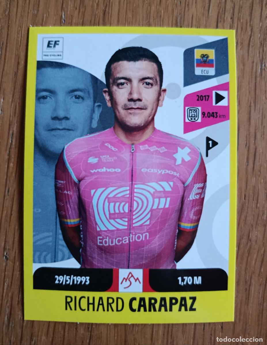 Coleccionismo deportivo: Cromo Tour de France 2026 75 Richard Carapaz