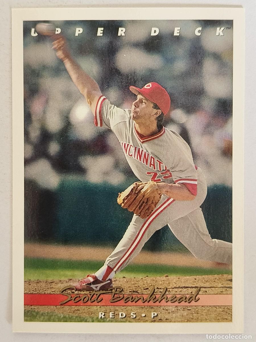 Collezionismo sportivo: #329 SCOTT BANKHEAD (CINCINNATI REDS) BEISBOL MLB 1993 UPPER DECK