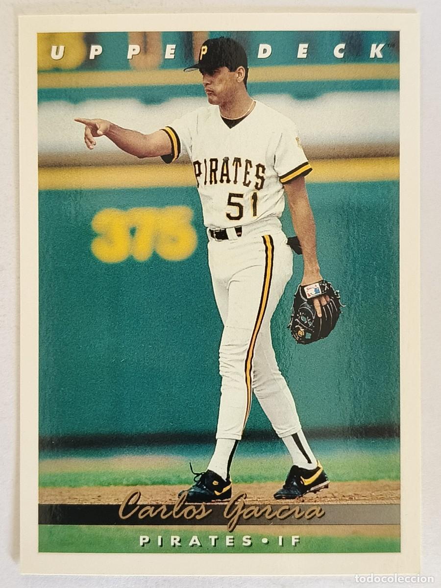 Sammelleidenschaft Sport: #334 CARLOS GARCIA (PITTSBURGH PIRATES) BEISBOL MLB 1993 UPPER DECK