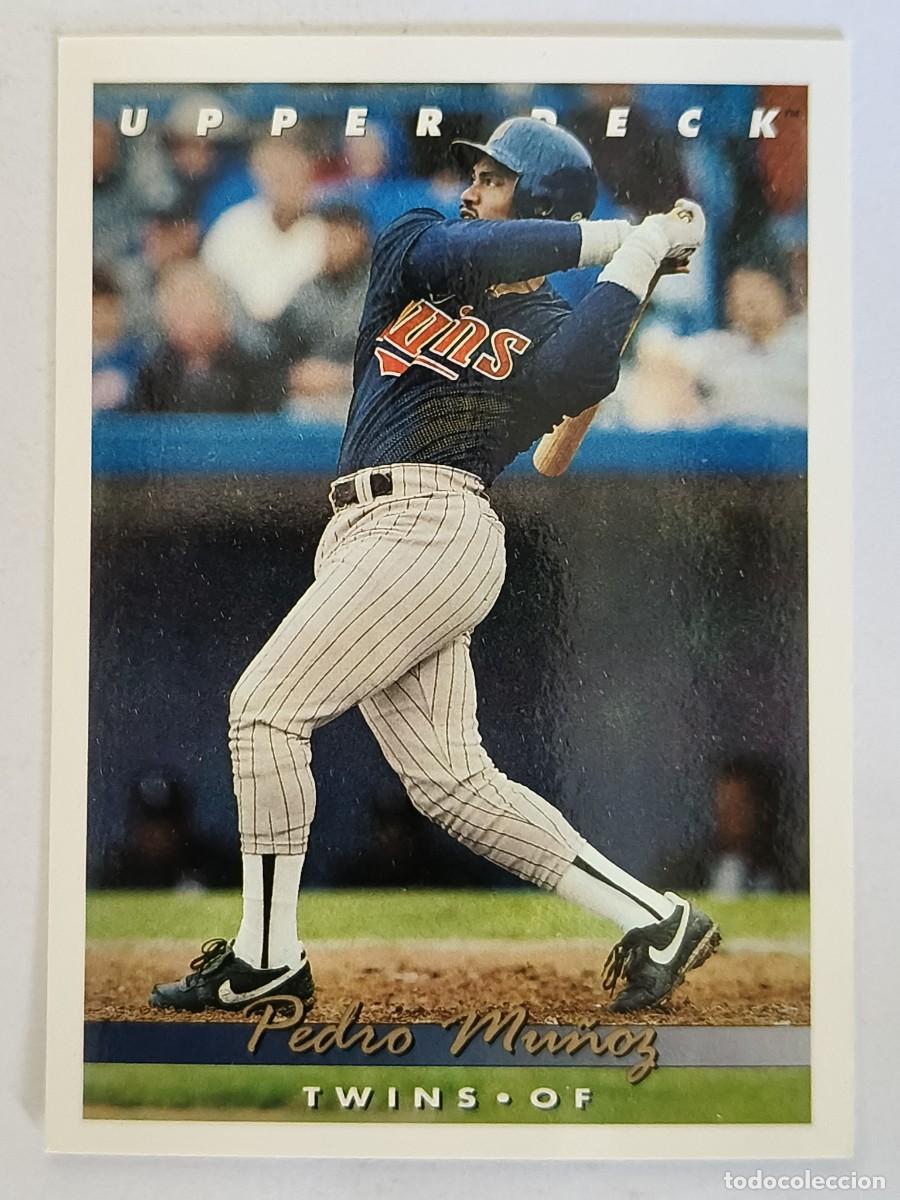 Collectionnisme sportif: #341 PEDRO MU&Ntilde;OZ (MINNESOTA TWINS) BEISBOL MLB 1993 UPPER DECK