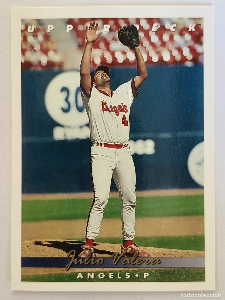 Collezionismo sportivo: #343 JULIO VALERA (CALIFORNIA ANGELS) BEISBOL MLB 1993 UPPER DECK