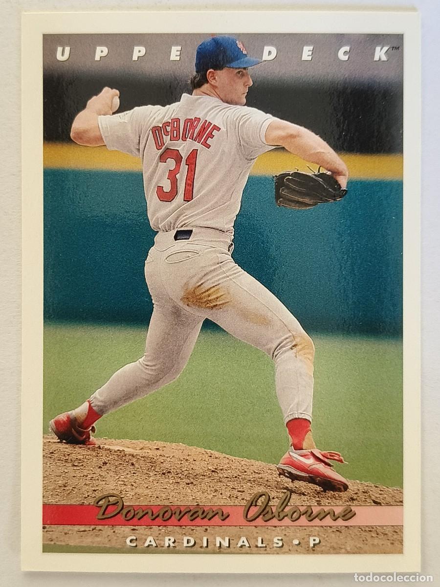 Coleccionismo deportivo: #347 DONOVAN OSBORNE (ST. LOUIS CARDINALS) BEISBOL MLB 1993 UPPER DECK