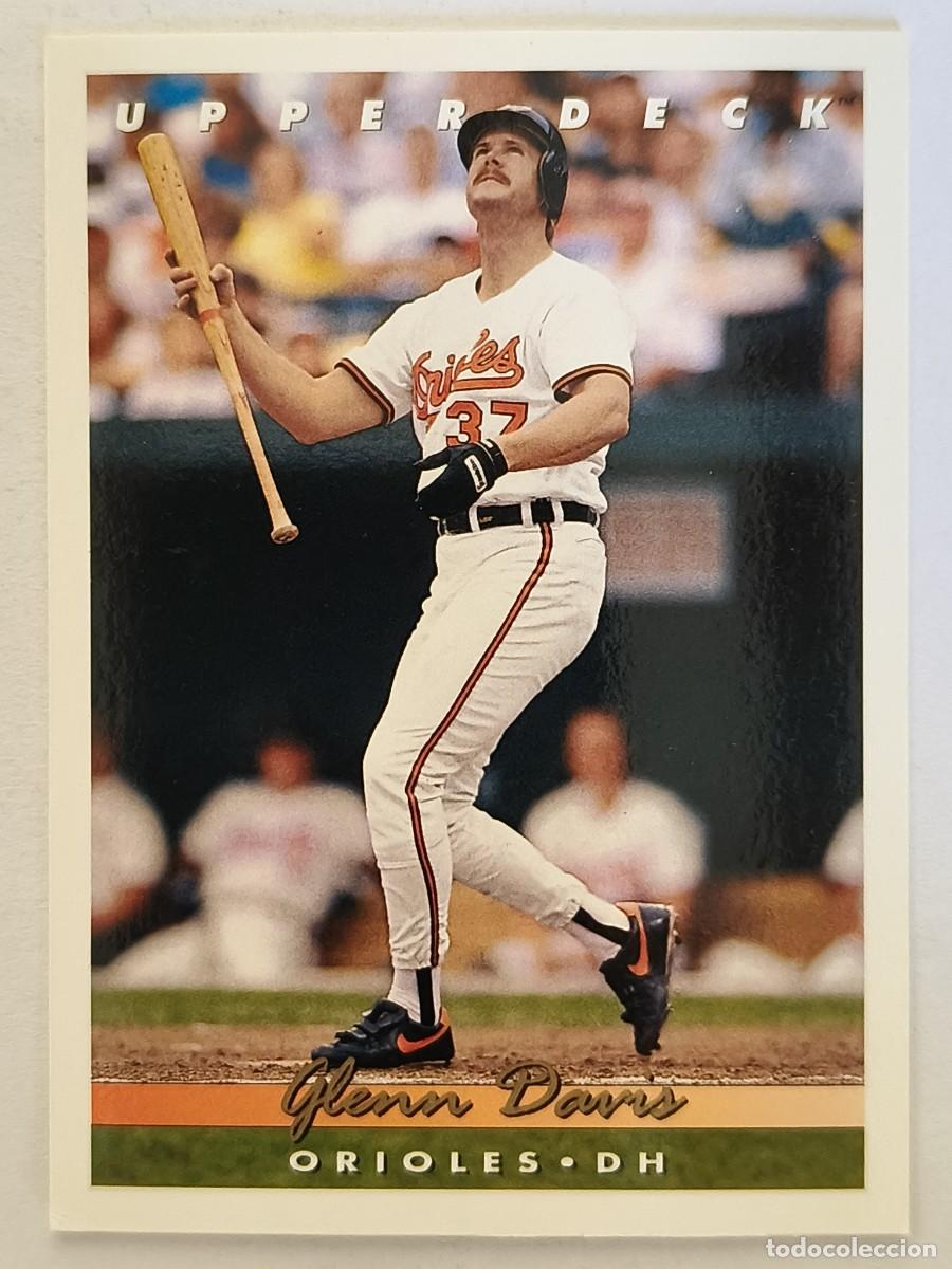 Coleccionismo deportivo: #353 GLENN DAVIS (BALTIMORE ORIOLES) BEISBOL MLB 1993 UPPER DECK