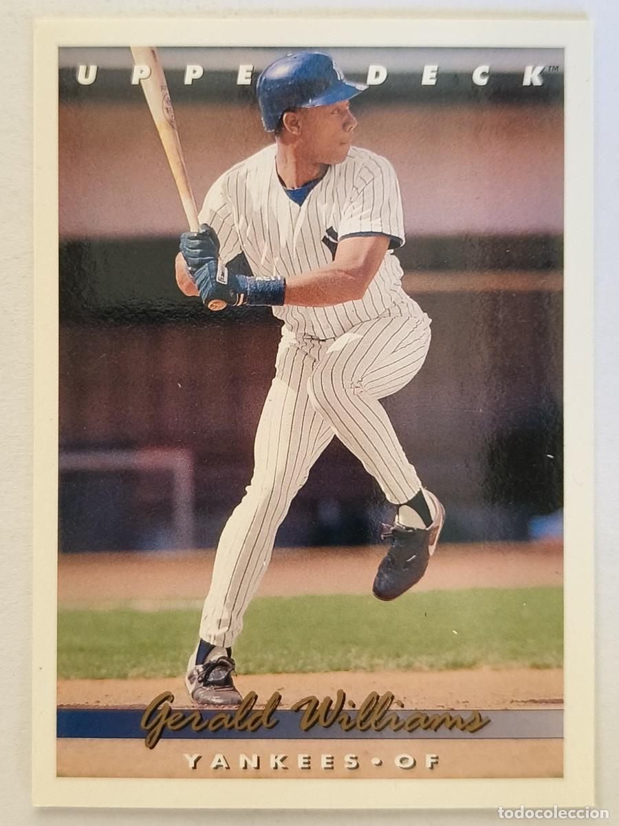 Coleccionismo deportivo: #360 GERALD WILLIAMS (NEW YORK YANKEES) BEISBOL MLB 1993 UPPER DECK